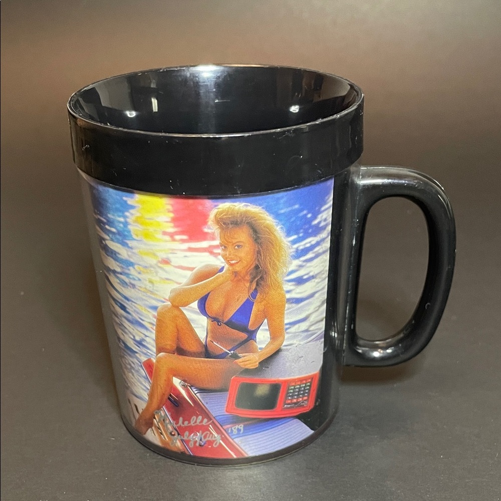 SNAP-ON Vintage 1989 TOOLMATE EDITION Plastic Handle Mug | 80s Retro Collectible